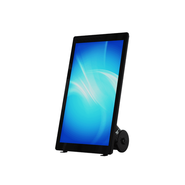 screen 43" Display with battery working up to 12 hours+ battery indicator